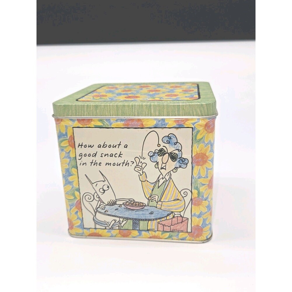 Hallmark Maxine Gourmet Gifts Metal Container How About A Smack In The Mouth